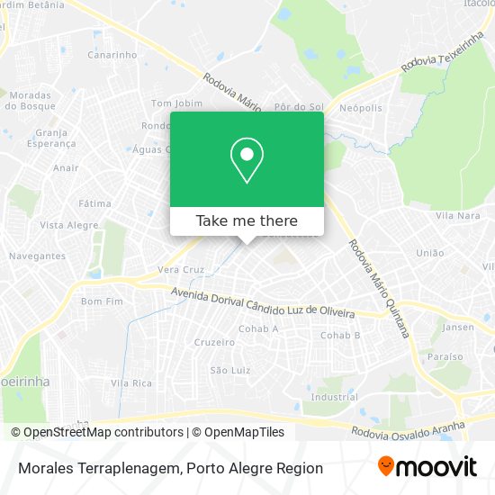 Mapa Morales Terraplenagem