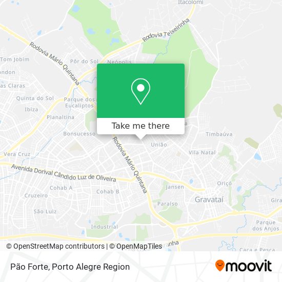 Pão Forte map