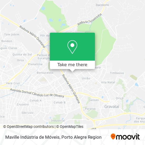 Maville Indústria de Móveis map