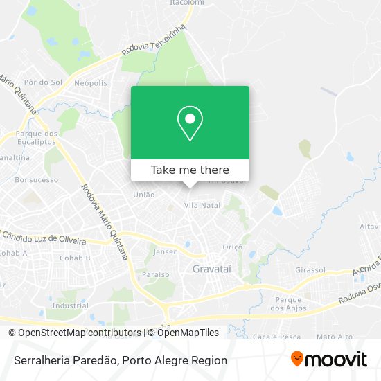 Serralheria Paredão map