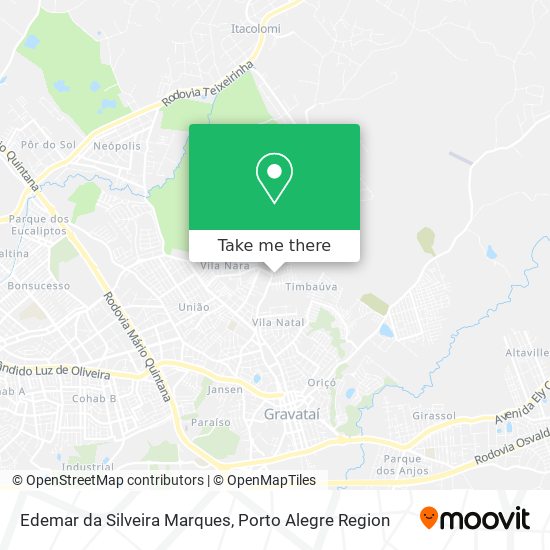 Edemar da Silveira Marques map