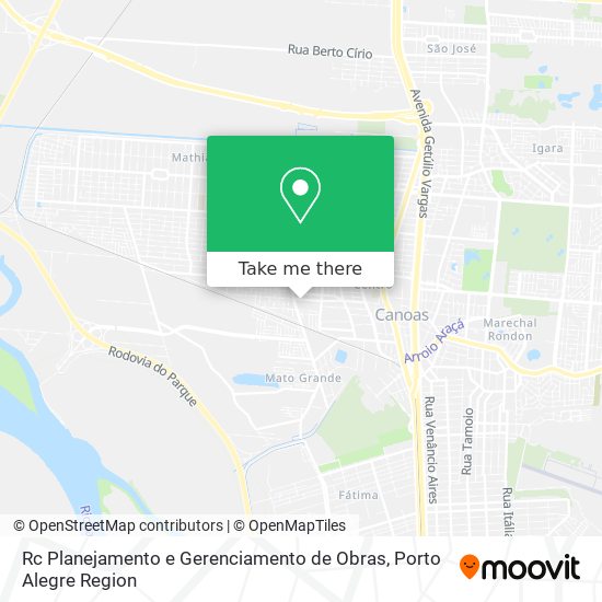 Mapa Rc Planejamento e Gerenciamento de Obras