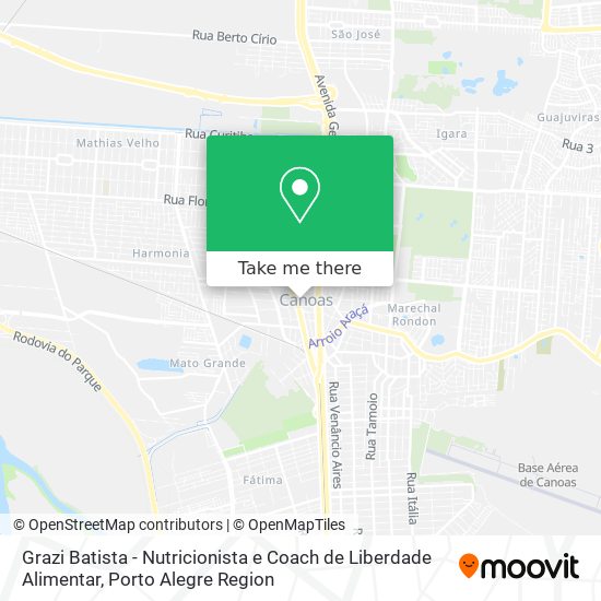 Grazi Batista - Nutricionista e Coach de Liberdade Alimentar map