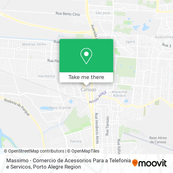 Massimo - Comercio de Acessorios Para a Telefonia e Servicos map