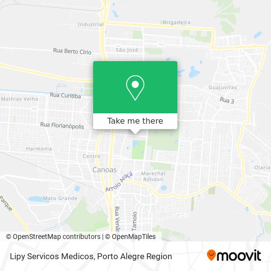 Lipy Servicos Medicos map