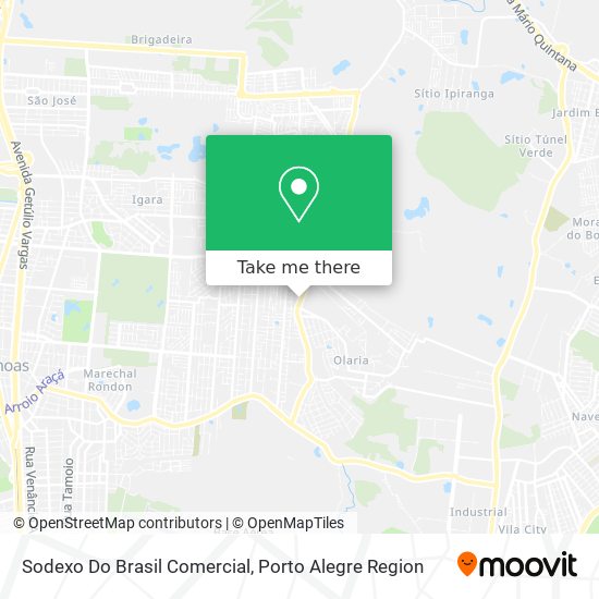 Sodexo Do Brasil Comercial map