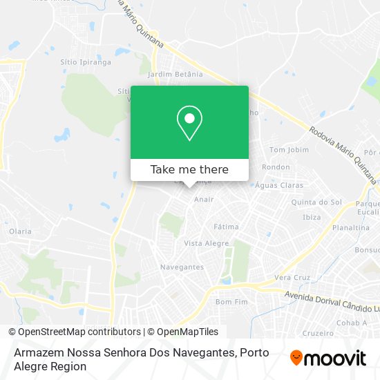 Armazem Nossa Senhora Dos Navegantes map