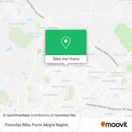 Mapa Pinicolas Bike