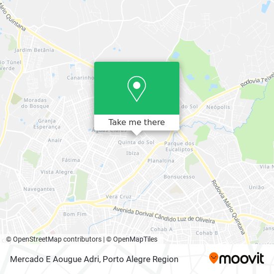 Mercado E Aougue Adri map