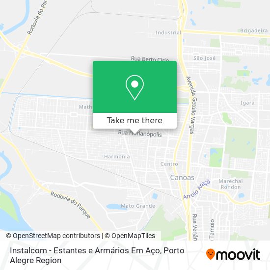 Instalcom - Estantes e Armários Em Aço map