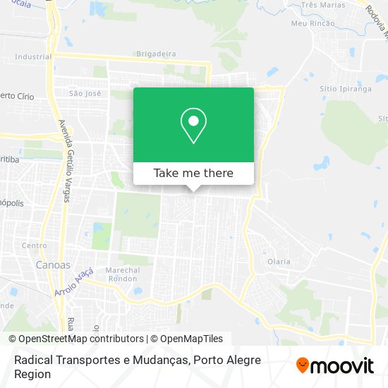 Mapa Radical Transportes e Mudanças