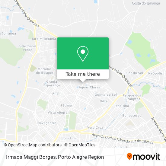 Irmaos Maggi Borges map