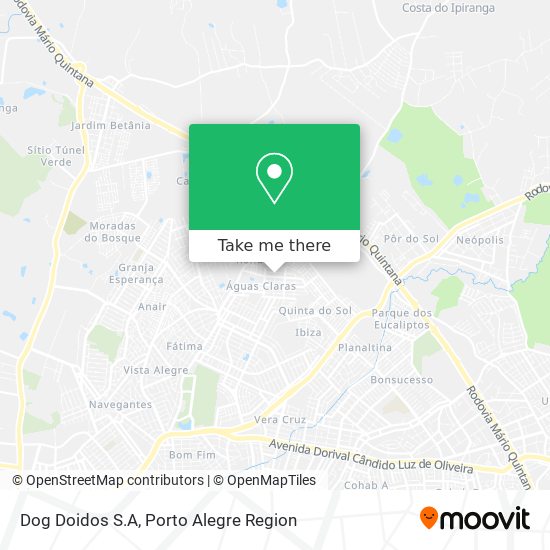 Dog Doidos S.A map