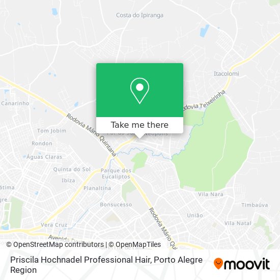 Priscila Hochnadel Professional Hair map