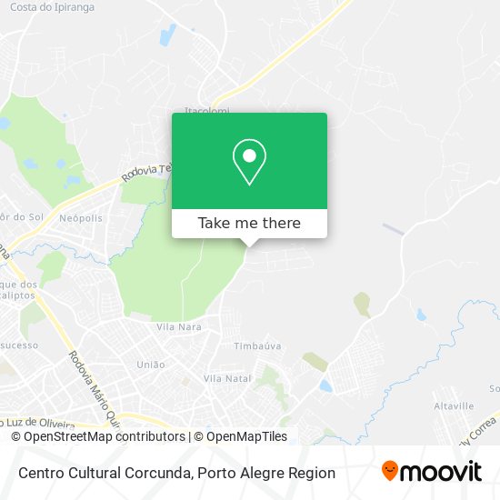 Centro Cultural Corcunda map