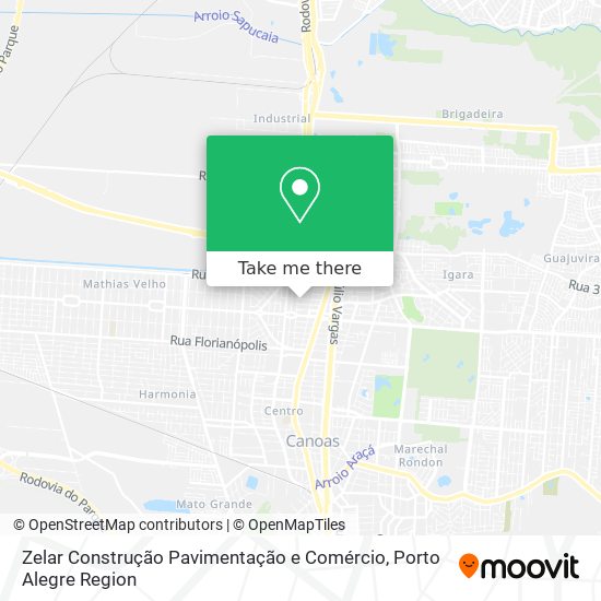 Zelar Construção Pavimentação e Comércio map