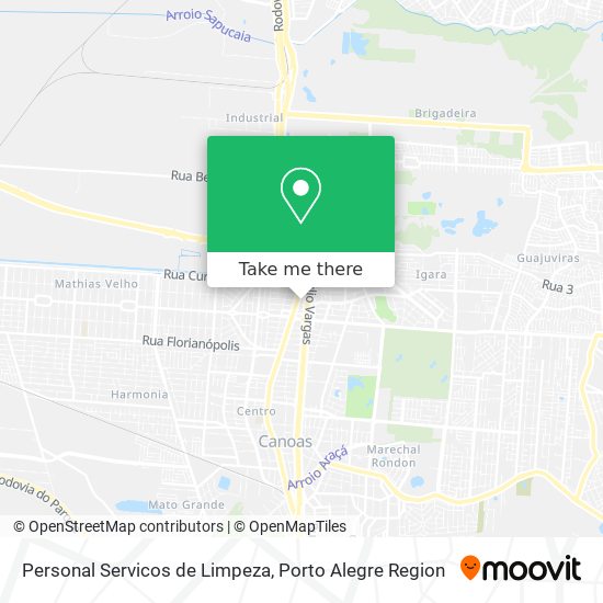 Personal Servicos de Limpeza map