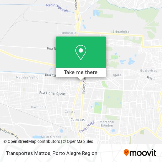 Transportes Mattos map