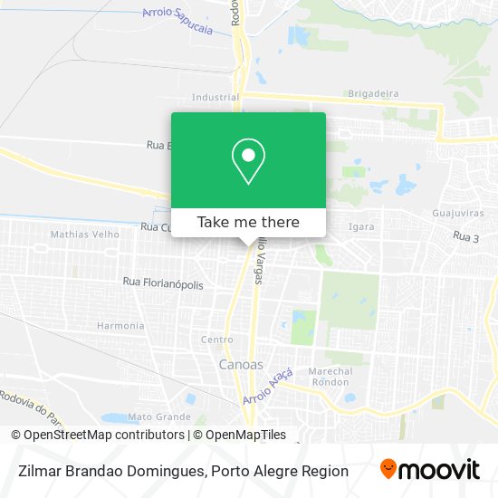 Mapa Zilmar Brandao Domingues