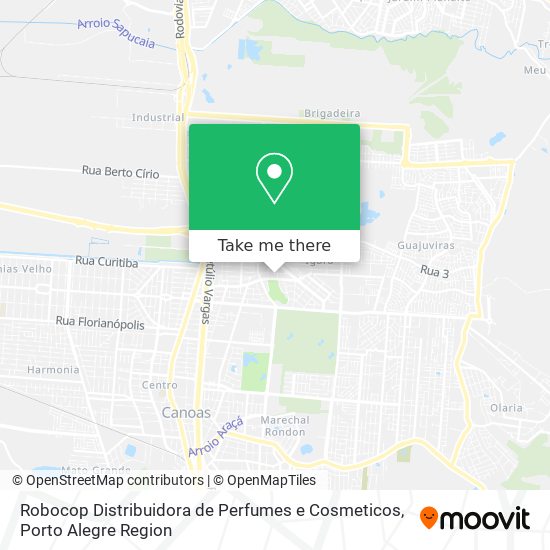 Robocop Distribuidora de Perfumes e Cosmeticos map