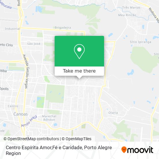 Centro Espírita Amor,Fé e Caridade map