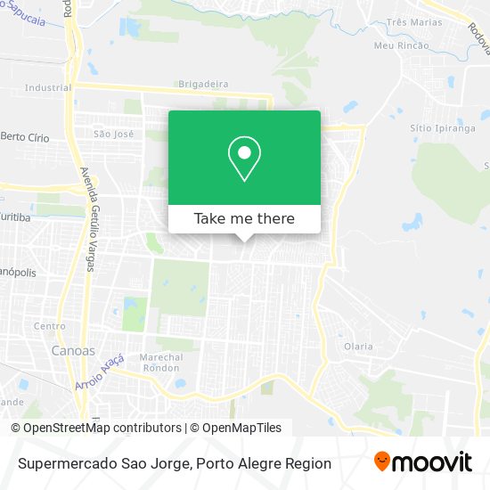 Supermercado Sao Jorge map