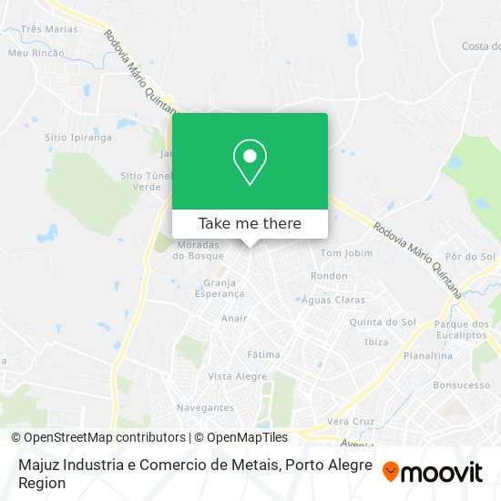 Majuz Industria e Comercio de Metais map