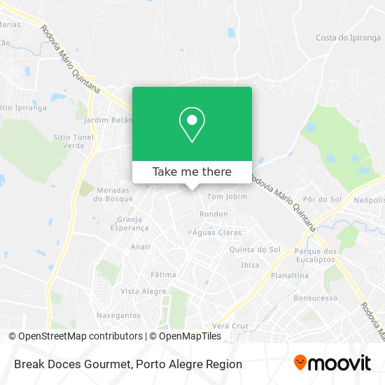 Break Doces Gourmet map