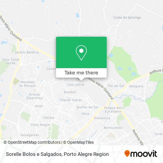 Sorelle Bolos e Salgados map