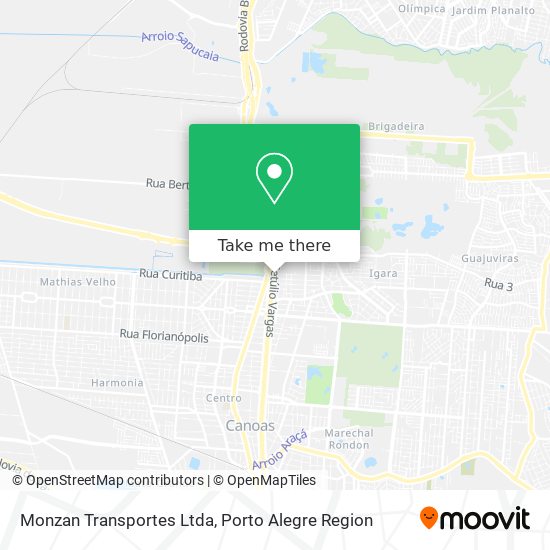 Monzan Transportes Ltda map