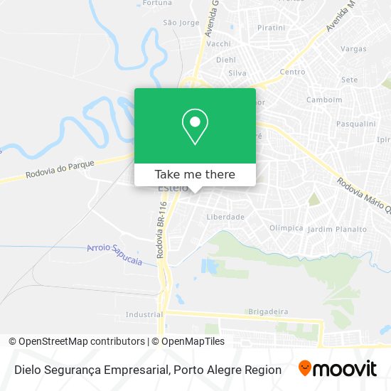 Dielo Segurança Empresarial map