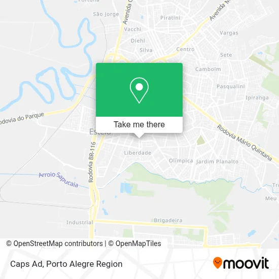 Caps Ad map