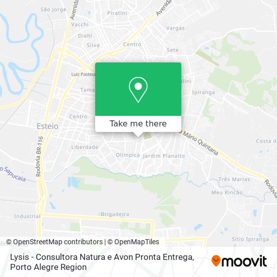 Lysis - Consultora Natura e Avon Pronta Entrega map