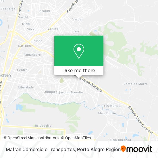 Mafran Comercio e Transportes map