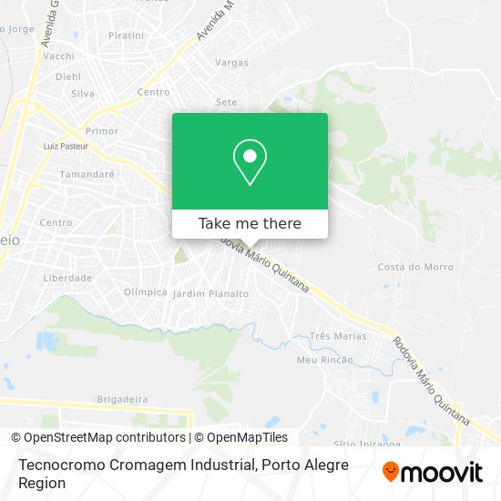 Tecnocromo Cromagem Industrial map