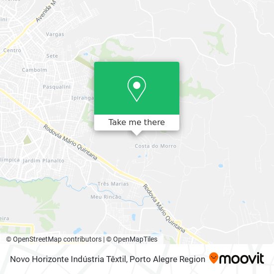 Novo Horizonte Indústria Têxtil map