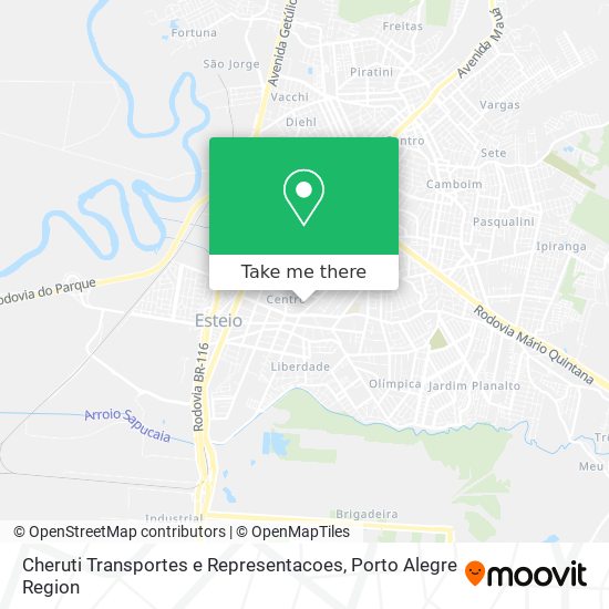 Cheruti Transportes e Representacoes map