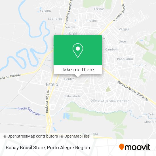 Bahay Brasil Store map