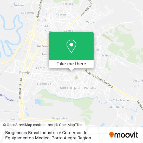 Biogenesis Brasil Industria e Comercio de Equipamentos Medico map