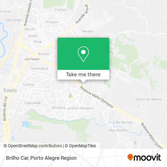 Brilho Car map