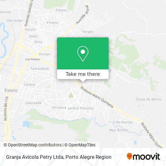 Granja Avícola Petry Ltda map