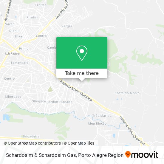 Schardosim & Schardosim Gas map