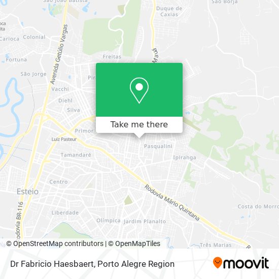 Dr Fabricio Haesbaert map
