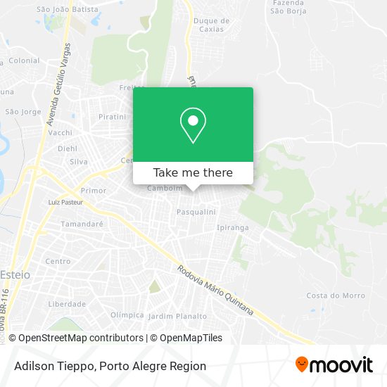 Adilson Tieppo map