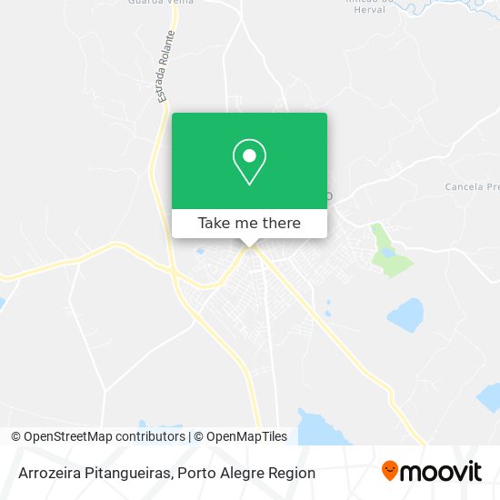 Arrozeira Pitangueiras map