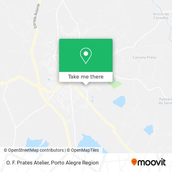 O. F. Prates Atelier map