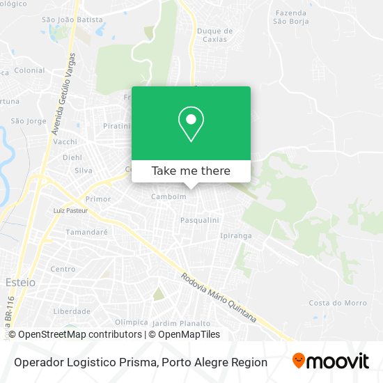 Operador Logistico Prisma map