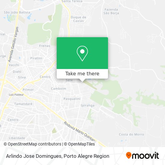 Arlindo Jose Domingues map