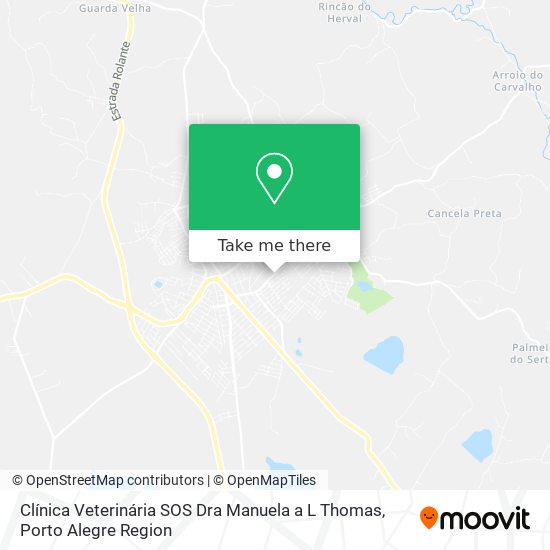Clínica Veterinária SOS Dra Manuela a L Thomas map