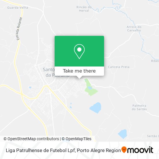Liga Patrulhense de Futebol Lpf map